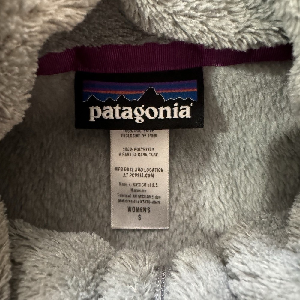Patagonia Re Tool Style Gray Purple Vest Women's Sz S Gorp Hiking Outdoor Mexico - Picture 4 of 8
